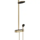 Hansgrohe Pulsify S260 thermostatische kraan regendoucheset Brushed Bronze