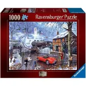 Ravensburger Puzzel, treinreis, 1000 stukjes