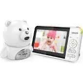 Vtech Babyfoon Videobabyfoon 5 inch BM-5150 (Video & Audio)