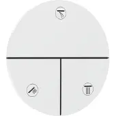 Hansgrohe ShowerSelect Comfort S stopkraan inbouw voor 3 functies, mat wit