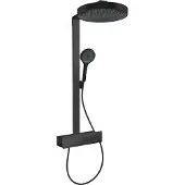 Hansgrohe Rainfinity 360 regendoucheset met ShowerTablet 350 mat zwart