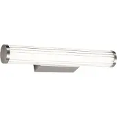 QAZQA Retro wandlamp gunmetal 40,4cm incl. LED IP44 - Coco