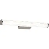 QAZQA Retro wandlamp gunmetal 60,4cm incl. LED IP44 - Coco