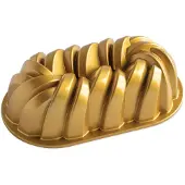 Nordic Ware 75e jubileum gevlochten brood, Bakblik, Goud