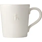 La Rochère Abeille keramische mok 2-pack Wit
