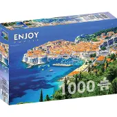 Enjoy Puzzel Old Town Dubrovnik, Kroatië 1000 stuks 1 St