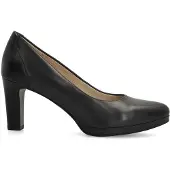 No Stress Donkerblauwe leren pumps | Maat 39