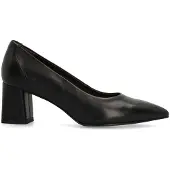 No Stress Zwarte leren pumps | Maat 39