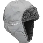 Didriksons - Kid's Biggles Reflective Cap - Muts 52 cm, grijs