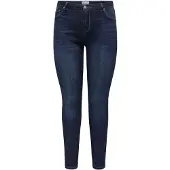ONLY Carmakoma Jeans 'CARThunder' donkerblauw