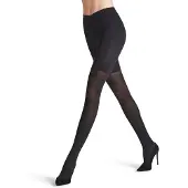 Falke Cellulite Control tegen cellulitis materiaal halfdoorzichtig 50 DEN panty dames zwart - maat M