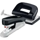 Novus perforator-nietmachine SET Evolution Twin Set fresh, zwart