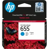 HP Inktcartridge 655 (CZ110AE) Cyaan