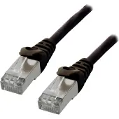 MCL FCC6BM-0.5M/N netwerkkabel 0,5 m Cat6 Zwart