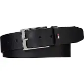Tommy Hilfiger Leren riem met doornsluiting van metaal, model 'LAYTON LEATHER'