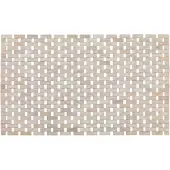 Wenko Badmat Bamboo van bamboe, antislip achterzijde (1 stuk)
