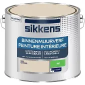Sikkens - Binnenmuurverf Mat Rijks - RIJKS zacht oker - 2,5 L - 27.50m2 - Voor binnen - Uitstekend reinigbaar - Hoge dekkracht - Mooi matte afwerking - Kleurcollectie Rijksmuseum