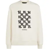 Karl Lagerfeld Sweatshirt crème / zwart