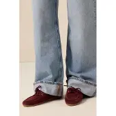Sissy-Boy Donkerrode suéde bootschoenen | Maat: 38