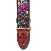 Fame Guitar Strap Psychedelic Pink - Gitaarband