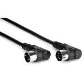 Hosa Technology Hosa MID-310RR r-ang. MIDI Cable r-ang. 5-pin DIN to s. 10ft