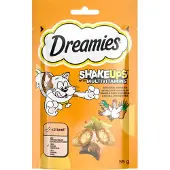 Dreamies 4x 55g Shakeups Multivitamins Gevogelte Picknick Kattensnack