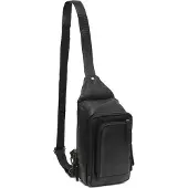The Chesterfield Brand Crossbody Rugzak Riga Zwart