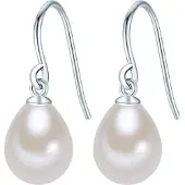 Valero Pearls Oorbellen zilver / parelwit