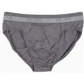 Hom Slip donkergrijs / grijs gemêleerd