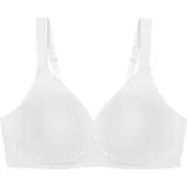 Triumph - Modern Soft + Cotton N - WHITE - Vrouwen - Maat C85