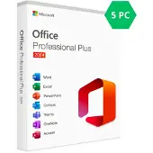 Office-keys.nl Microsoft Office 2024 Professional Plus - 5 Gebruikers