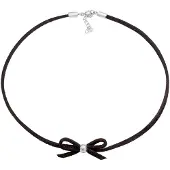 Elli Ketting zwart / zilver