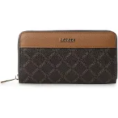 L.credi Portemonnee 'Filiberta' cognac / lichtbruin / donkerbruin / goud