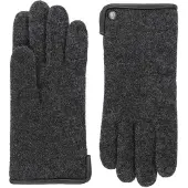 Roeckl Vingerhandschoenen 'KLASSISCHER WALKHANDSCHUH' grijs / antraciet / basaltgrijs / donkergrijs / grijs gemêleerd