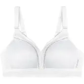 Triumph Tri-Action Workout N Dames Sportbeha - WHITE - Maat D080