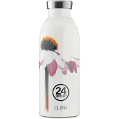 24Bottles Drinkfles 'Clima' oranje / pink / zwart / wit