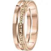 Lucardi Ring rose-goud