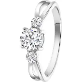 Lucardi Ring zilver