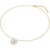 Valero Pearls Ketting goud / wit