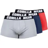 Gorilla wear Sportondergoed blauw / lichtgrijs / rood