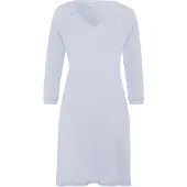 Hanro Nachthemd ' Pure Essence 90cm ' lichtblauw