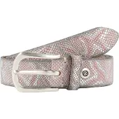 B.belt Riem leer 90 cm roze