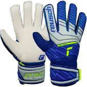 Reusch Sporthandschoenen 'Attrakt Solid Junior' blauw / grijs