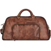 Greenland Weekendtas 'Mascu & Line' bruin