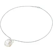 Valero Pearls Ketting zilver / parelwit