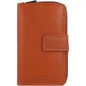 Mano Portemonnee 'Donna Giulia' cognac / oranje