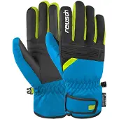 Reusch Sporthandschoenen 'Baldo' donkerblauw / geel / zwart / wit