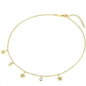 Eastside Ketting goudgeel