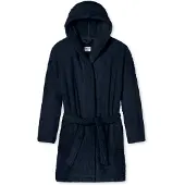 Schiesser Badjas kort donkerblauw