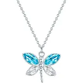 Eastside Ketting blauw / zilver